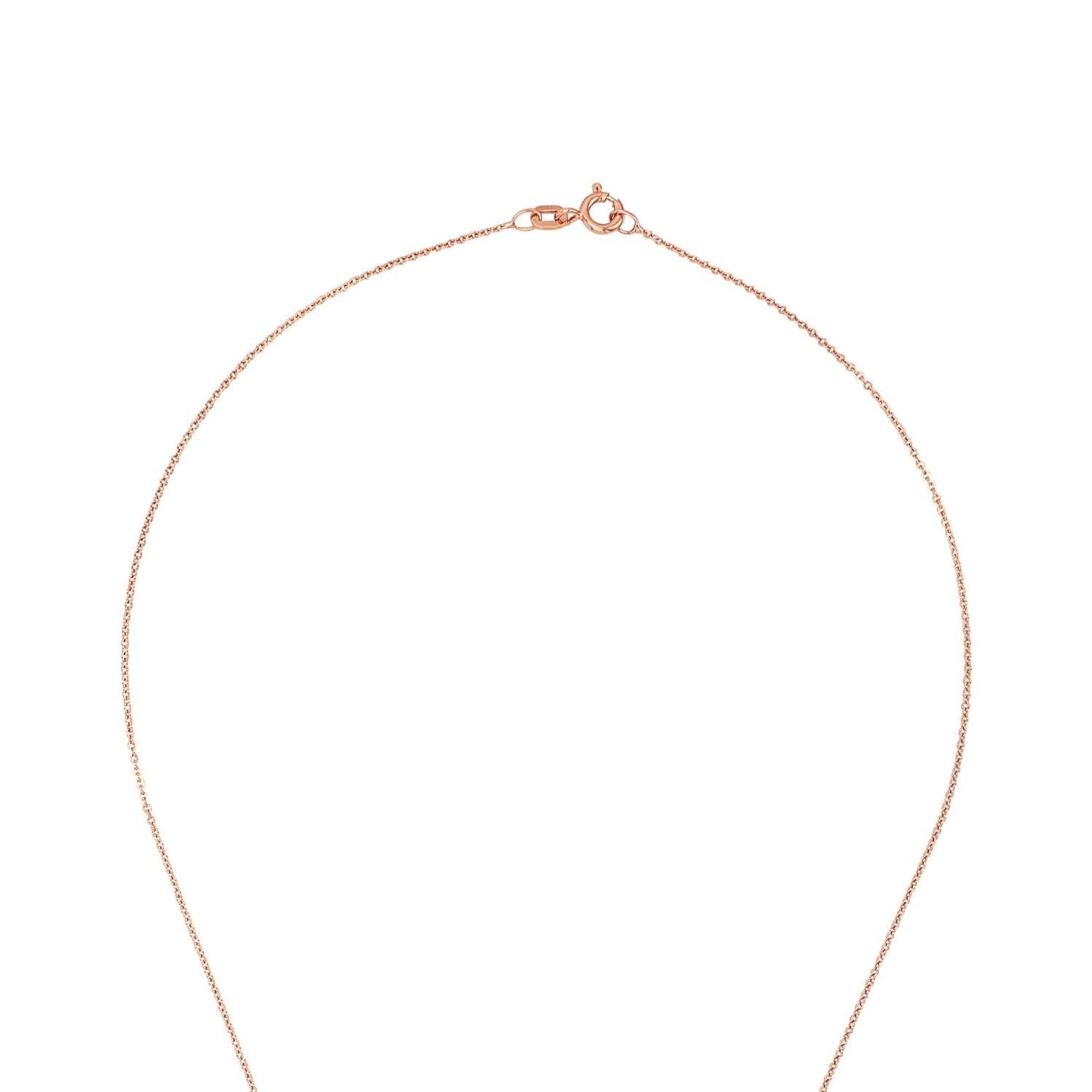 amor-2016304-infinity-kette-925-silber-ros-herz-45-cm image 3